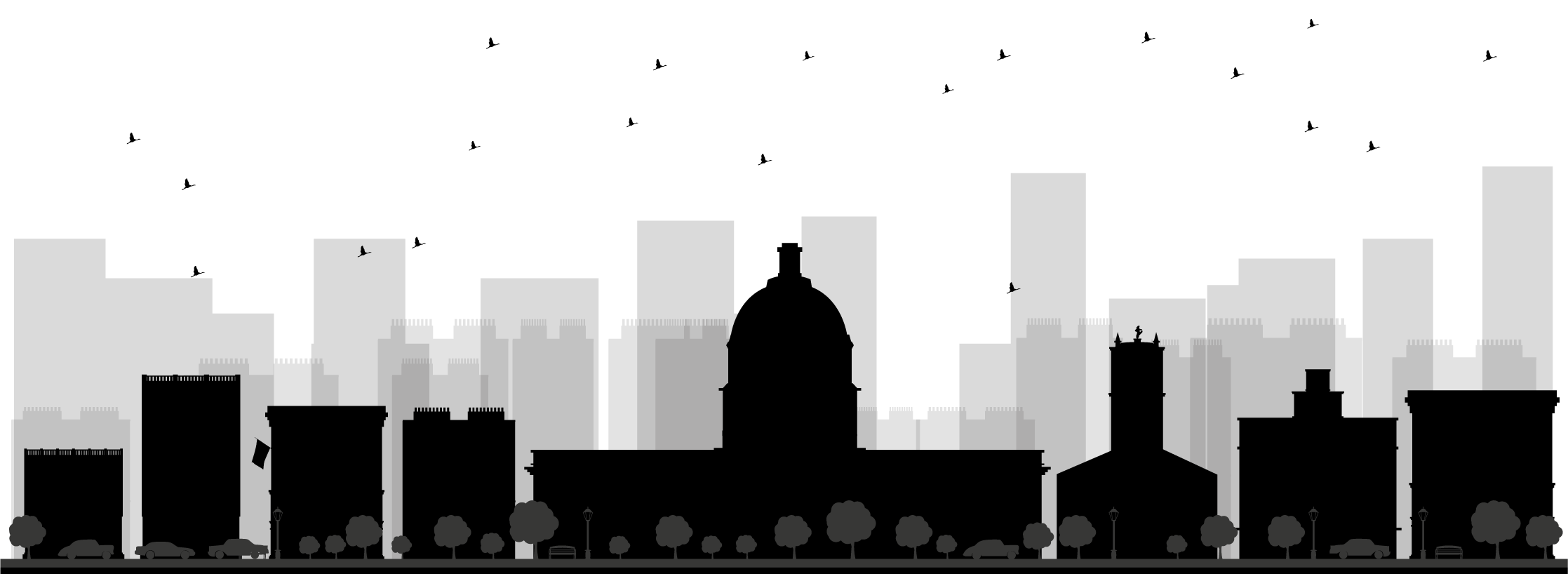 Dibujo de edificios emblematicos de La Habana Silueta Visado Cuba Tarifas y plazos