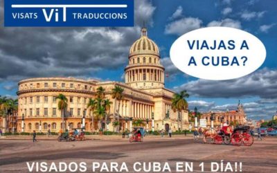 Viajar a Cuba – Trámite de Visado